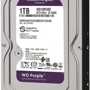 DISCO DURO 1TB PURPLE – WESTERN DIGITAL
